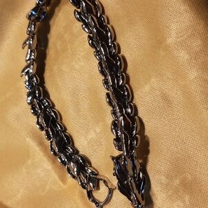Silver Dragon Chain Bracelet